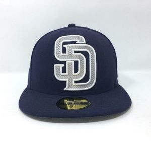 New Era Navy Blue Hat with White Logo